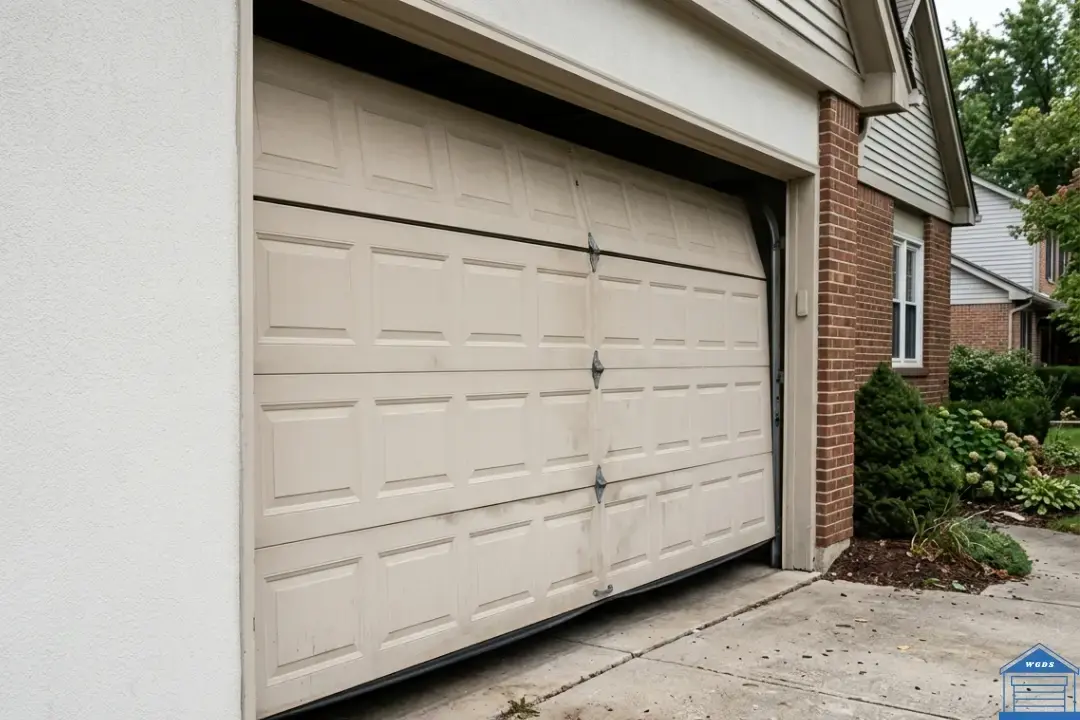stuck garage door in wheaton 1080x720 1 Wheaton Garage Door Repair site with stuck door